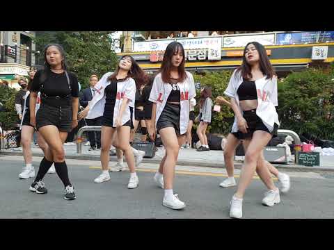 181013 댄스팀 #블랭크 37 - LATATA @홍대Busking[직캠 by shinlim]