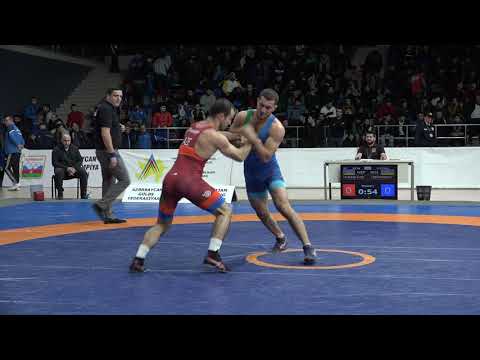 GR 82 kg: 1/2 final - Elvin Mürsəliyev - Aslan Məmmədov