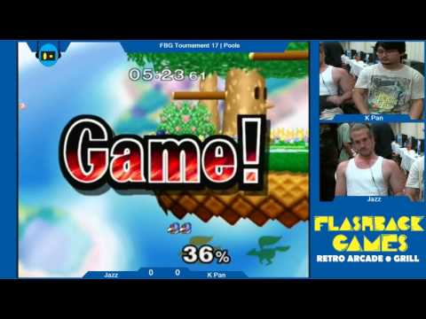 Flashback Games Presents: Tournament 17 - KPan (Fox) Vs. Jazz (Falco) Pools
