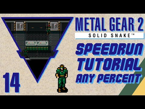 Big Boss & Escape - MG2 - Any% - Speedrun Tutorial