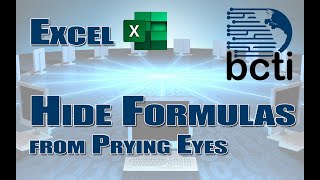 Excel - Hide Formulas