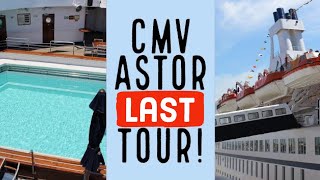 What was it like aboard CMV Astor? Full tour of Astor cruise ship before the ship was scrapped!