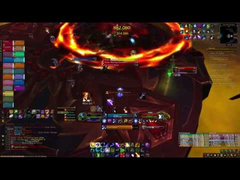 Corrupted Squad vs Mythic Aggramar - Boomkin PoV