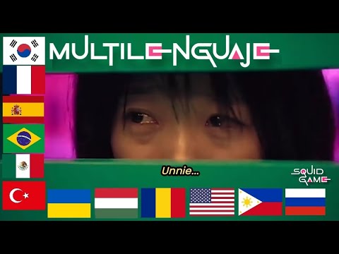 "Unnie..." En 12 IDIOMAS Diferentes | Squid Game 2