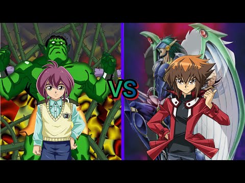 Yugioh!  DX duel - Jaden vs Leon