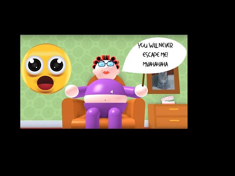 Grandma Has Gone Mad!We Need To escape her!!!