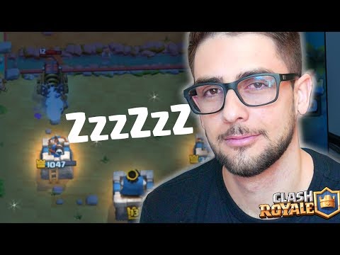 NUNCA JOGUE CLASH ROYALE COM SONO!!!