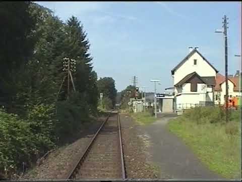 Führerstandsmitfahrt von Nidda nach Gießen