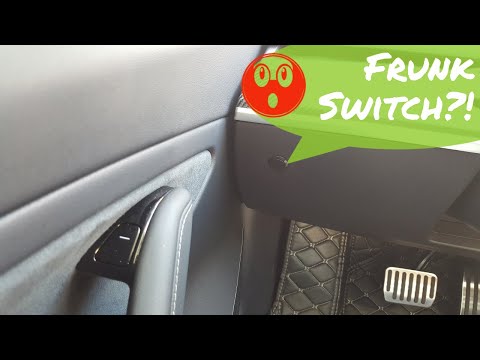 Tesla Model 3 Automatic Open and Closed Hood (Frunk) Switch Installed 2 of 2