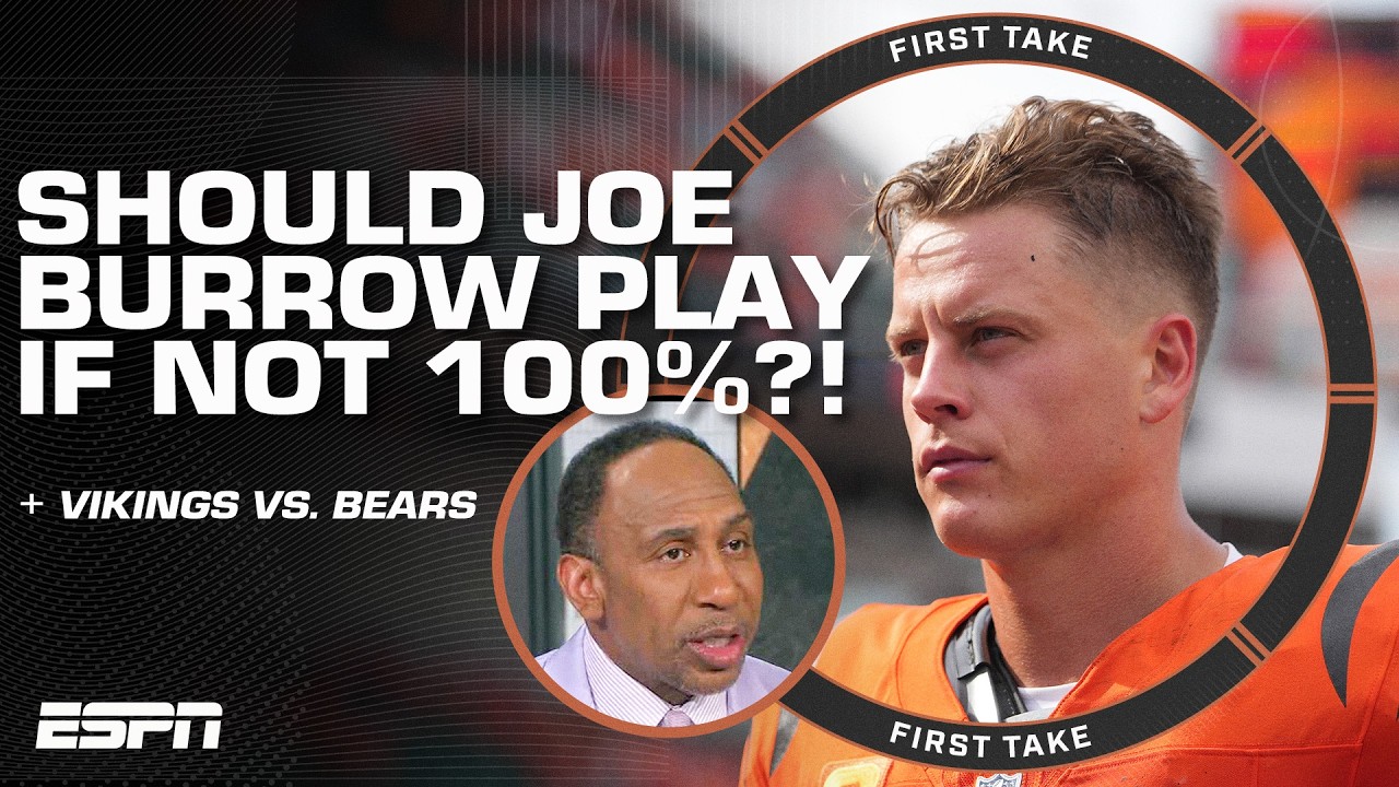 Stephen A. on Joe Burrow’s injury 🏈 'We know what a DIFFERENCE-MAKER he is!’ | First Take