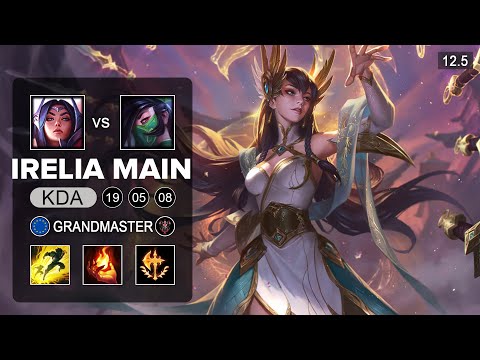 Irelia Mid vs Akali - EUW Grandmaster - Season 12 Patch 12.5