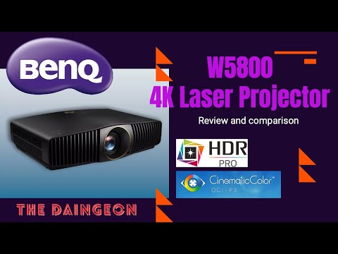BenQ W5800 4K Laser Projector Review and Comparison