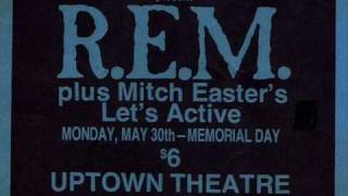 16. R.E.M. There She Goes Again, Live 1984, Boca Raton, FL