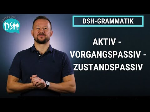 🚀DSH Grammar: Active - Process Passive - State Passive I Learn German B2 C1