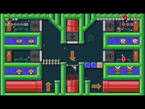 Bowser Wants a Taco (v2.0) by Old Man ~ World Record! - Super Mario Maker 2 - No Commentary 1bw