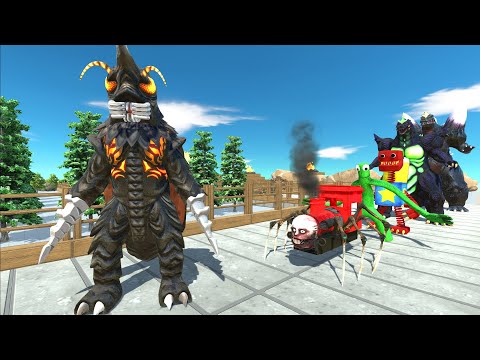 Megalon Pyramid Death Run - Animal Revolt Battle Simulator