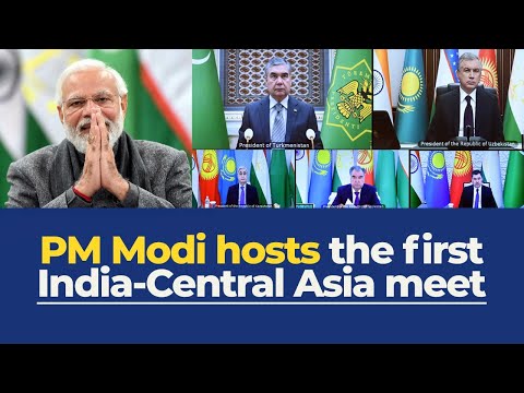 PM Modi hosts the first India-Central Asia meet | PMO
