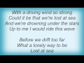Bangles - Lost At Sea Lyrics_1