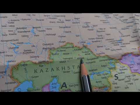 KAZAKHSTAN MAP