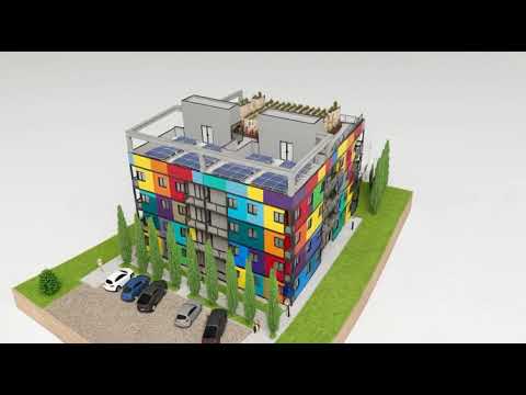 Edificio Los Pinos Añelo Neuquén año 2026 Estudio de Arquitectura y Urbanismo Correa&Camerlingo 