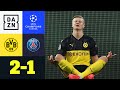 Haaland vergoldet Königsklassen-Debüt für BVB: Dortmund - PSG 2:1 | UEFA Champions League | DAZN