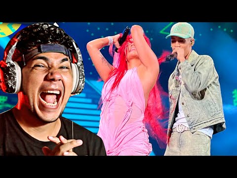 [REACCIÓN] a CONCIERTO  de Karol G - FT Cris Mj - Una Noche en Medellín (Remix)
