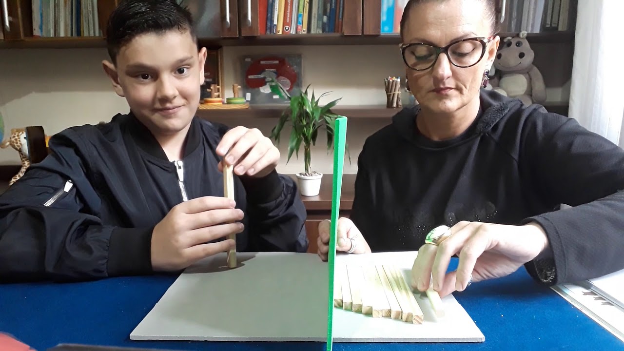 Seriação com palitos, provas piagetianas.