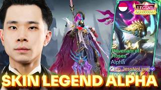 Download lagu SAVAGE REVIEW SKIN LEGEND ALPHA TERBARU - MOBILE LEGENDS mp3