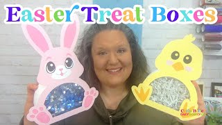 DIY Easter Treat Boxes with Free SVG File Great Easter Gift Idea