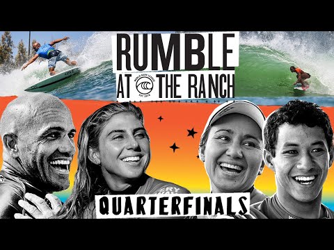 Kelly's Slater's BEST EVER WAVE at the Ranch?!! Rumble at the Ranch Quarterfinal HEAT HIGHLIGHTS