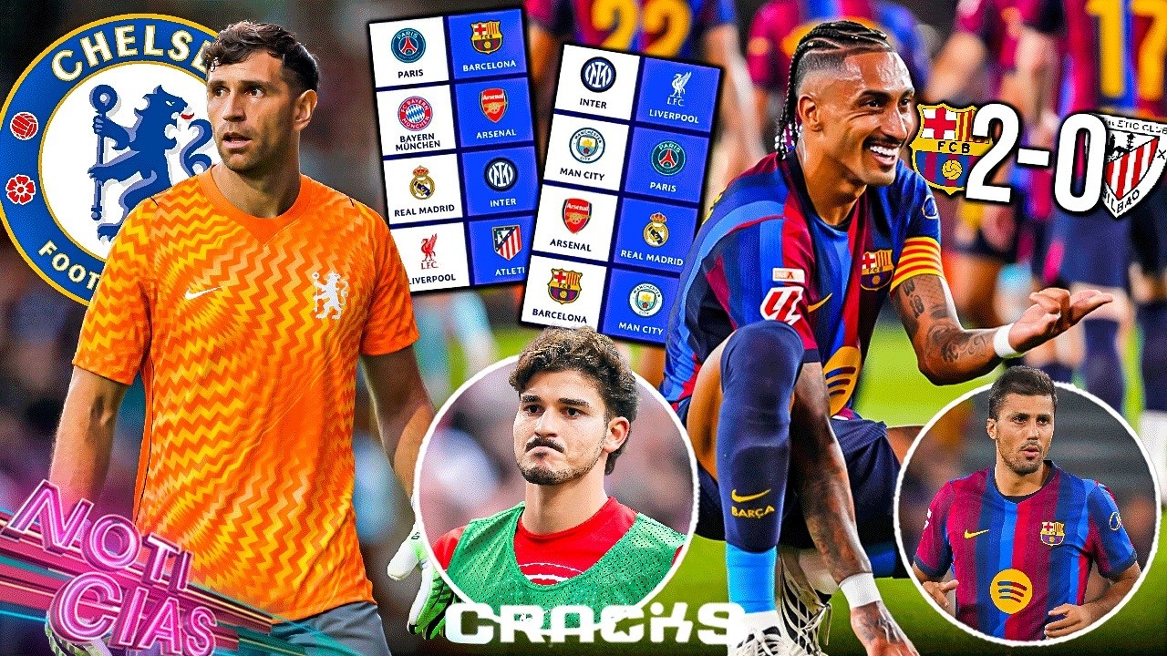 ¡Otra vez Raphinha! Debuta Rodri | ¡Se dicen de todo por Julián! | Dibu al Chelsea | Lista la UCL