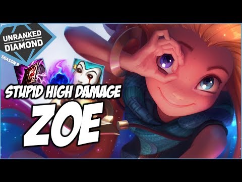 ZOE HAS STUPID HIGH DAMAGE - Unranked to Diamond - Ep. 6 | League of Legends
