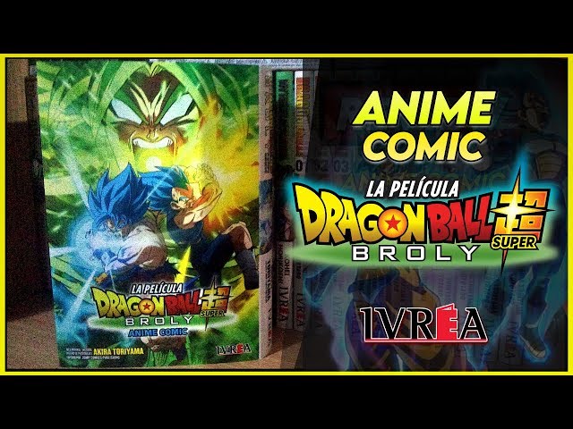 Vídeo relacionado con Dragon Ball Super Broly Anime Comic (Manga Shonen)