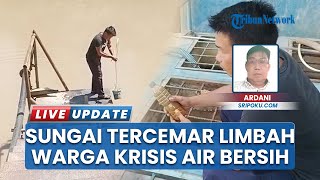 Air Sungai Lengi Diduga Tercemar Limbah Tambang, Warga Gunung Megang Alami Krisis Air Bersih
