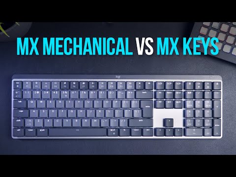Logitech MX Mechanical vs. Logitech MX Keys | Sound Test Comparison