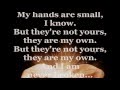 HANDS (Lyrics) - JEWEL