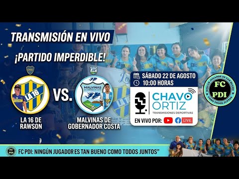 Torneo Faty 2026 / La 16 de Rawson vs. Malvinas de Gob. Costa