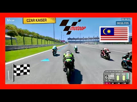 🎮 MotoGP 20 Gameplay 🎮 Shell Malaysia Motorcycle Grand Prix 🏁 Career Mode: Race #19 | Week 44 🏆