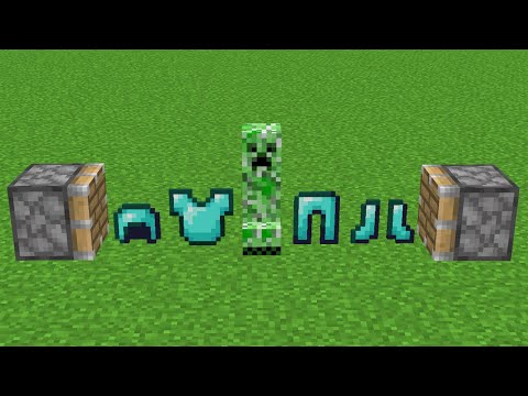 diamond armor + creeper = ????
