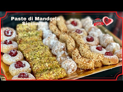 Biscotti Paste di Mandorla Siciliana /ricetta facile veloce
