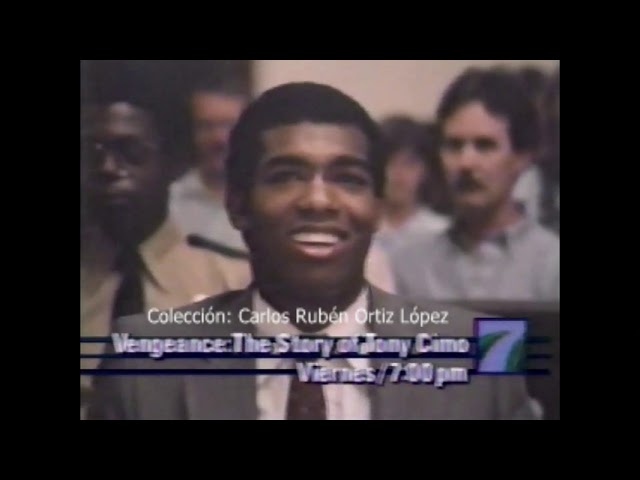 Vengeance: The Story of Tony Cimo -Retro promoción (Puerto Rico 1988)