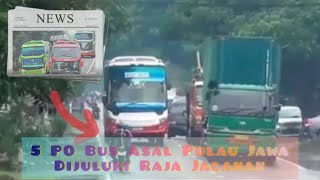 Download lagu Terkenal Ugal-Ugalan!?PO BUS DI JULUKI RAJA JALANAN,⁉️JAGO NGEBUT DAN SUSAH DI SALIP🏁 mp3