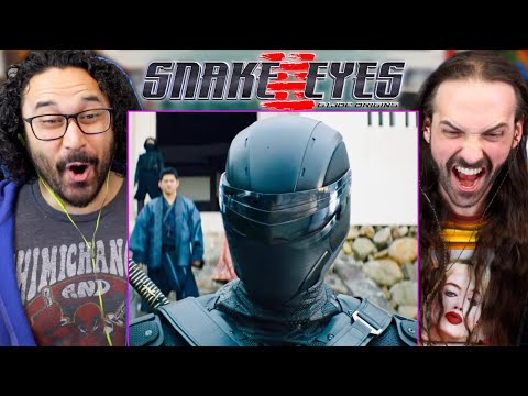 Snake Eyes TRAILER #2 REACTION!! (G.I. Joe Origins | Henry Golding | Iko Uwais)