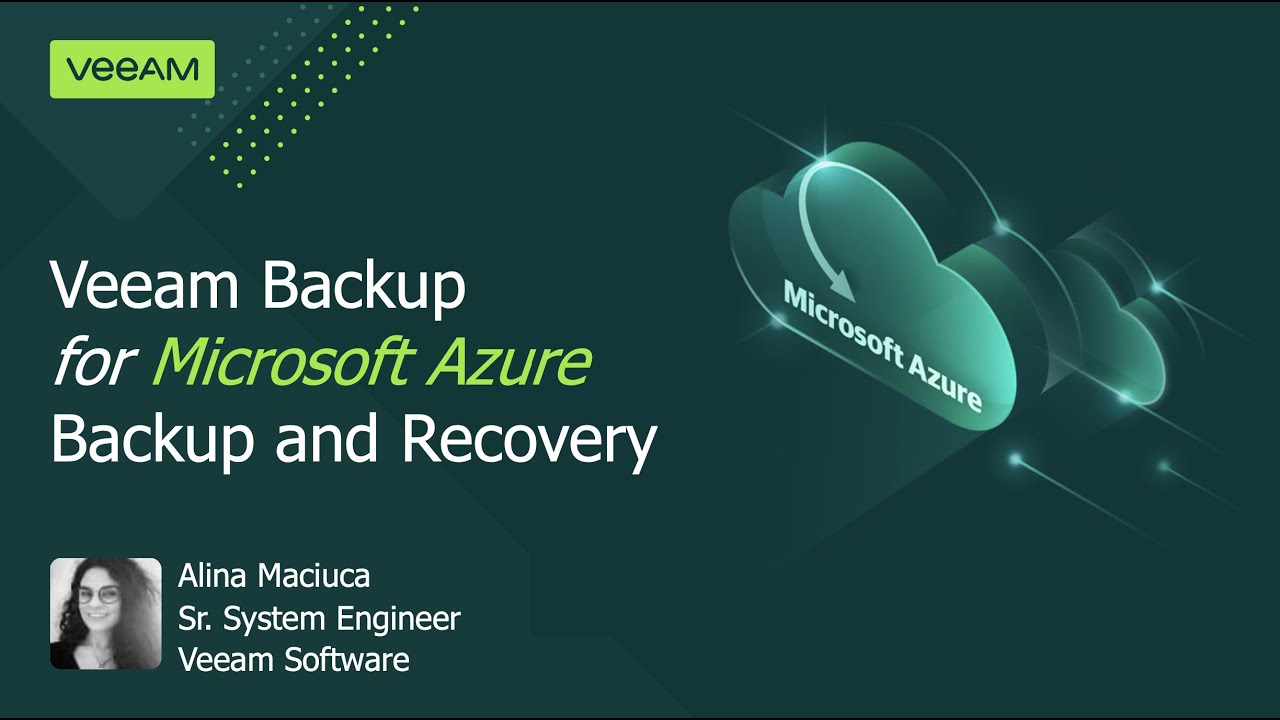 Veeam Backup for Microsoft Azure — Backup and Recovery video