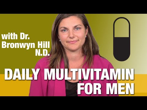 MegaFood Men's One Daily with Naturopathic Doctor Bronwyn Hill - Multivitamin Supplements for Men