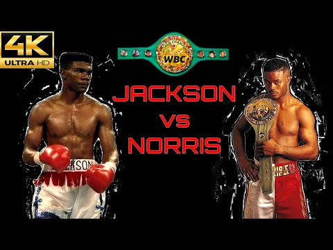Julian Jackson (Virgin Islands) vs Terry Norris (USA) | KNOCKOUT Fight | 4K Ultra HD