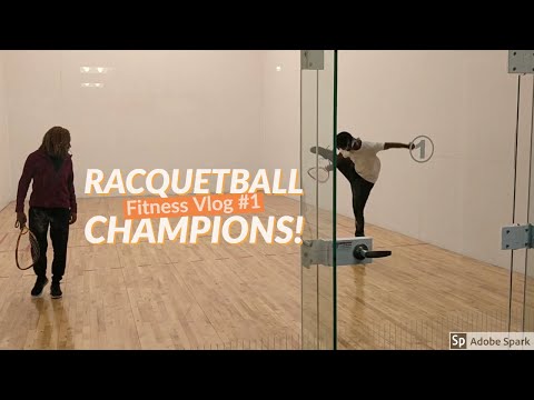 How to loose a game of racquetball. #fitnessvlog1