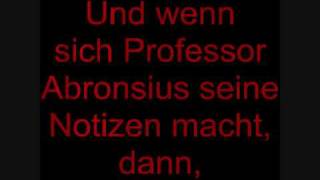 Act 1. 02 He, Ho, He! - Tanz der Vampire Uraufführung