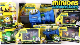 Minions & Monsters Toy Collection Unboxing ASMR (Minions 3)