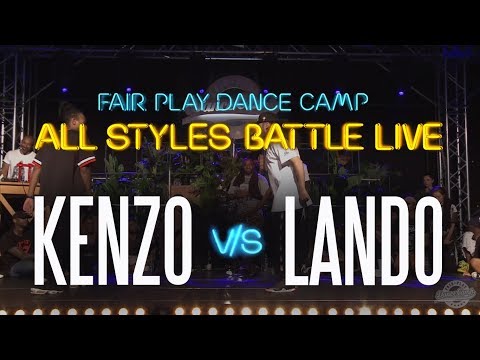 Kenzo Alvares vs Lando Wilkins | FINAL | Fair Play Dance Camp: All Styles battle LIVE 2017
